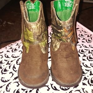 John Deere Baby Boots